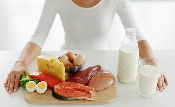 ushqime proteinike për dietë