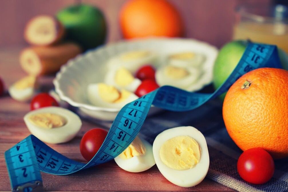 Dietë me vezë për humbje peshe